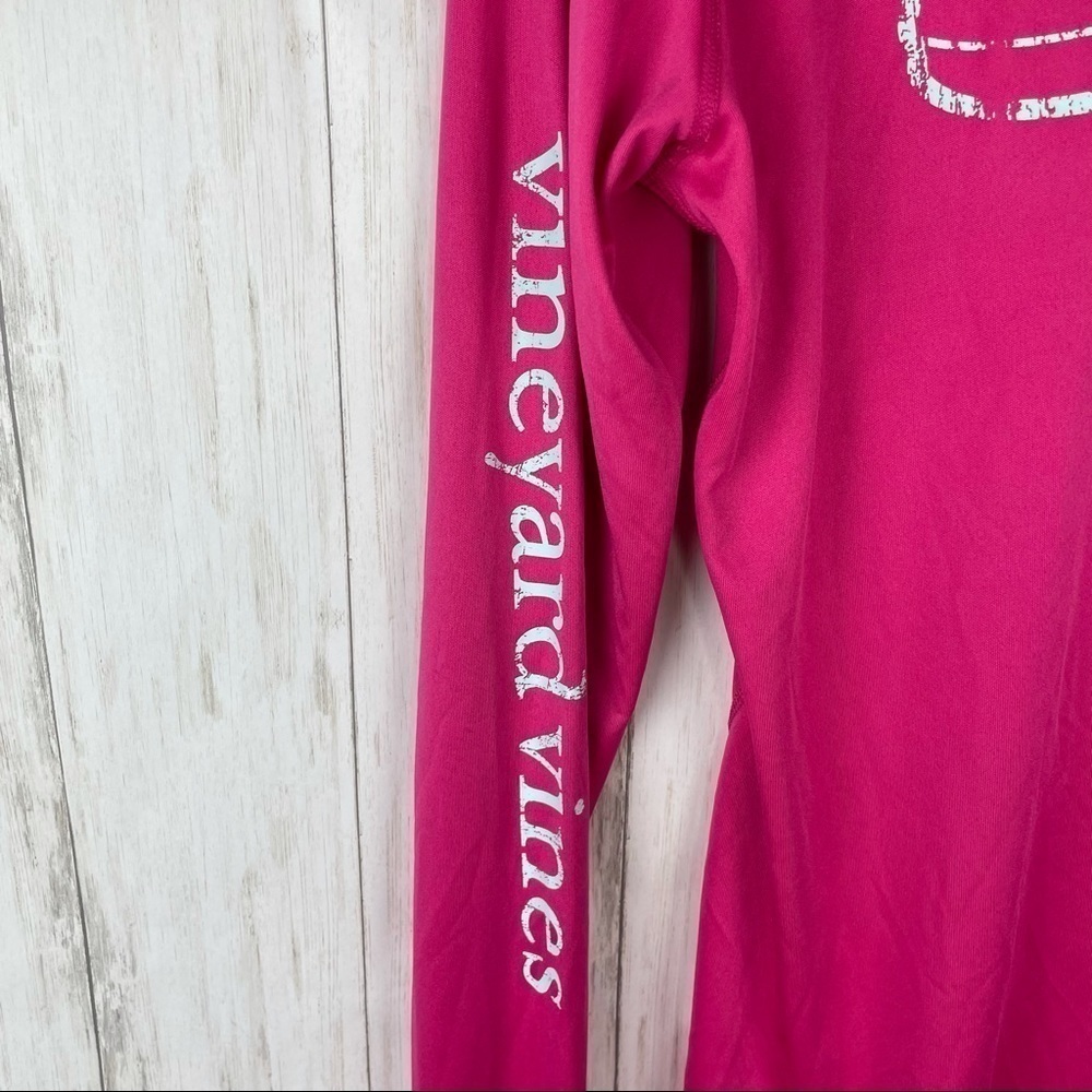 Vineyard Vines Performance pink long sleeve - Picture 6 of 7